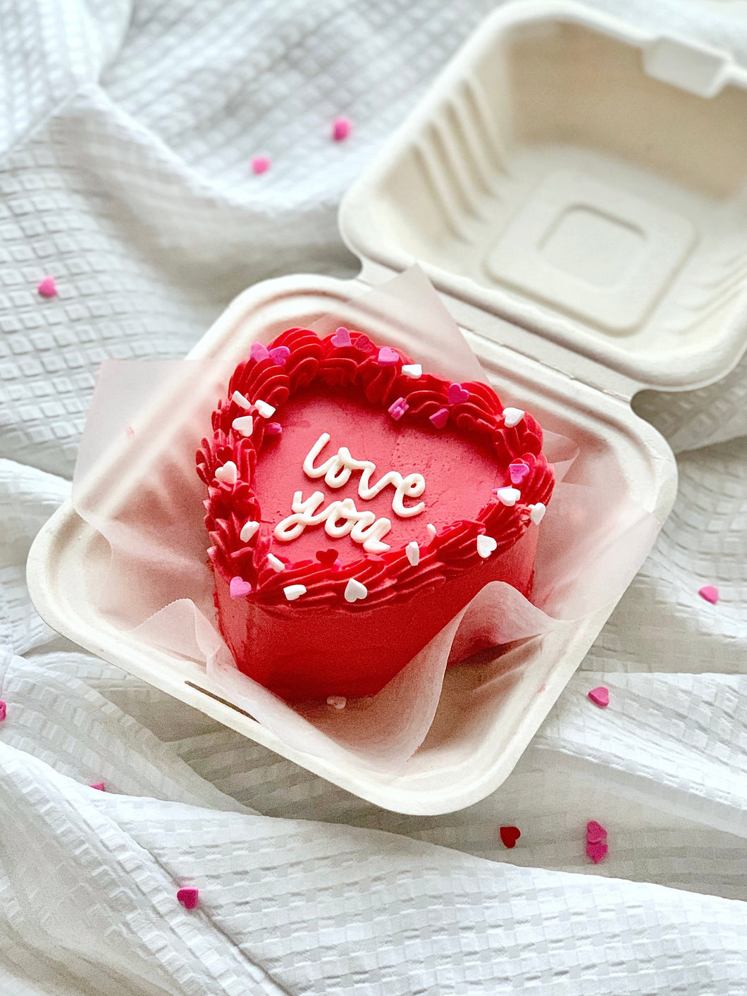 Valentine Lunch Box Cake