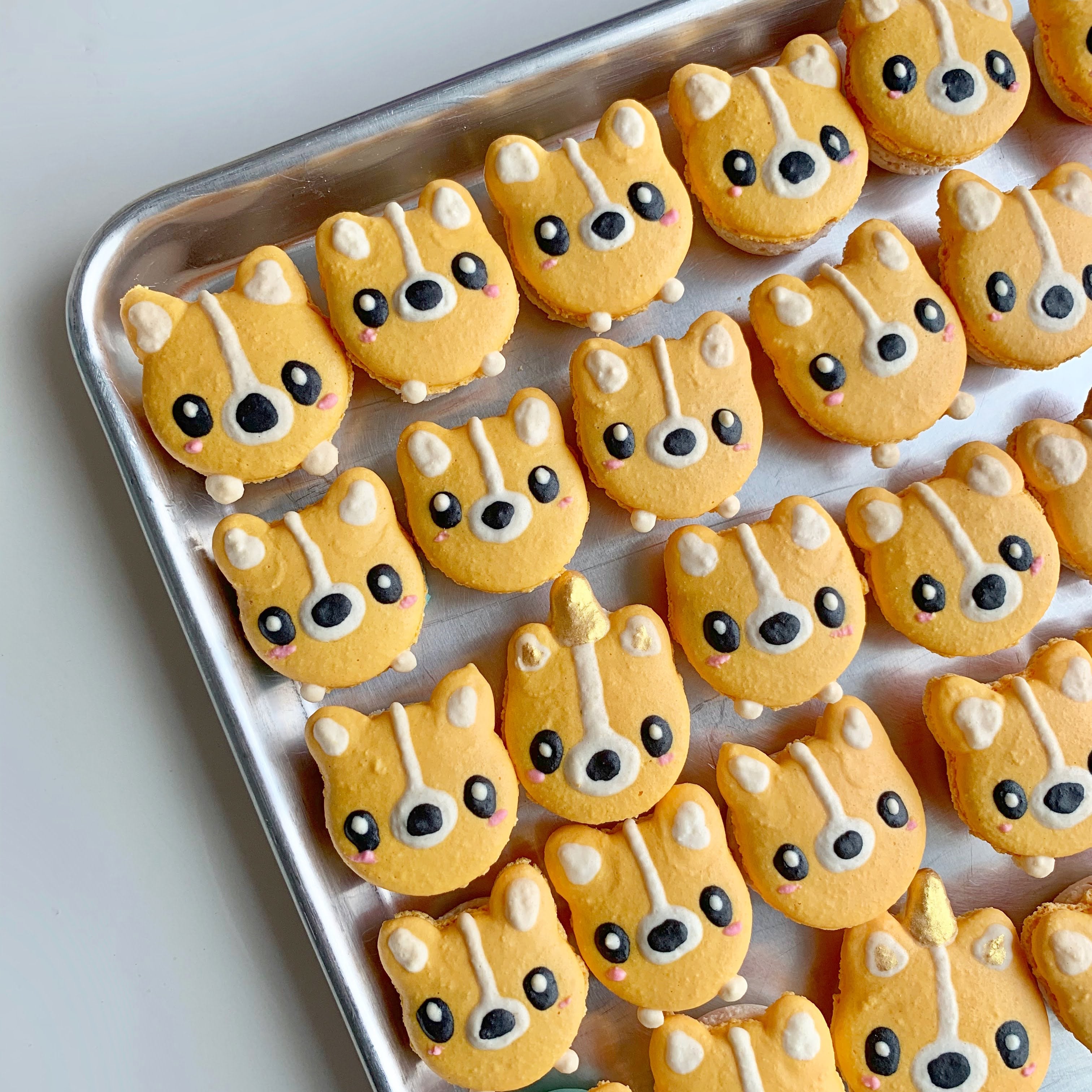 Custom Character Macarons