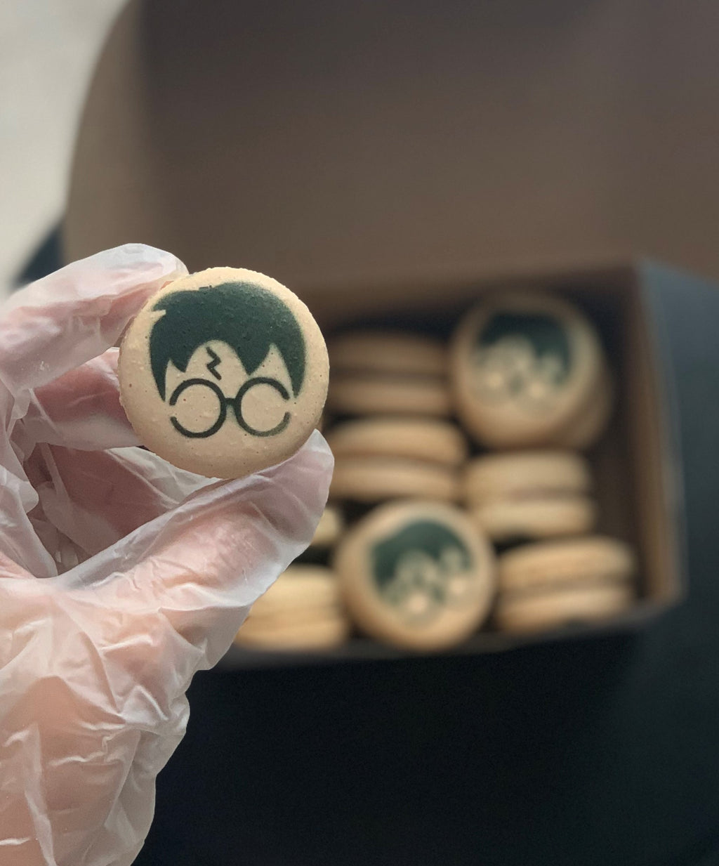 Custom Character Macarons