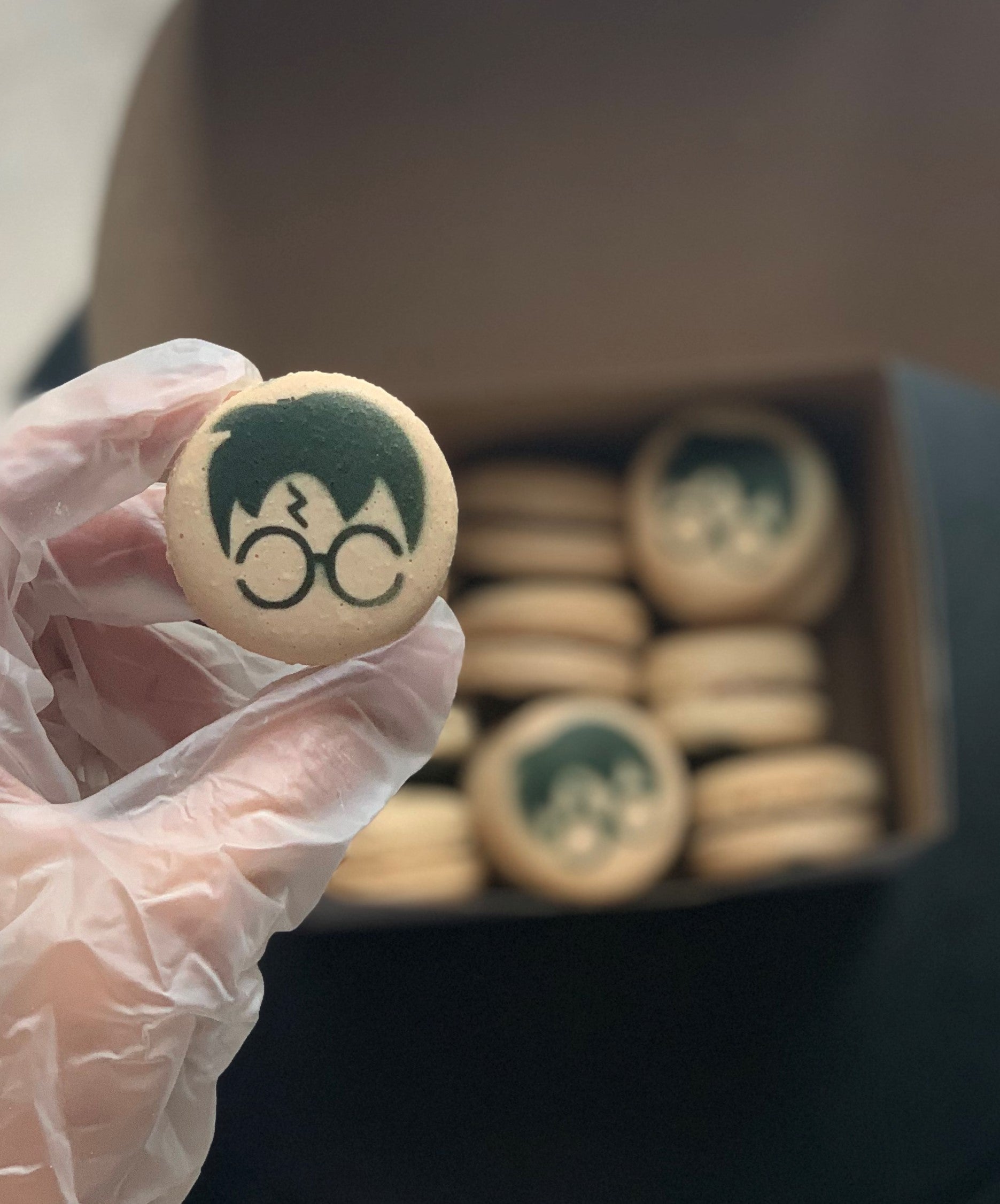 Custom Character Macarons
