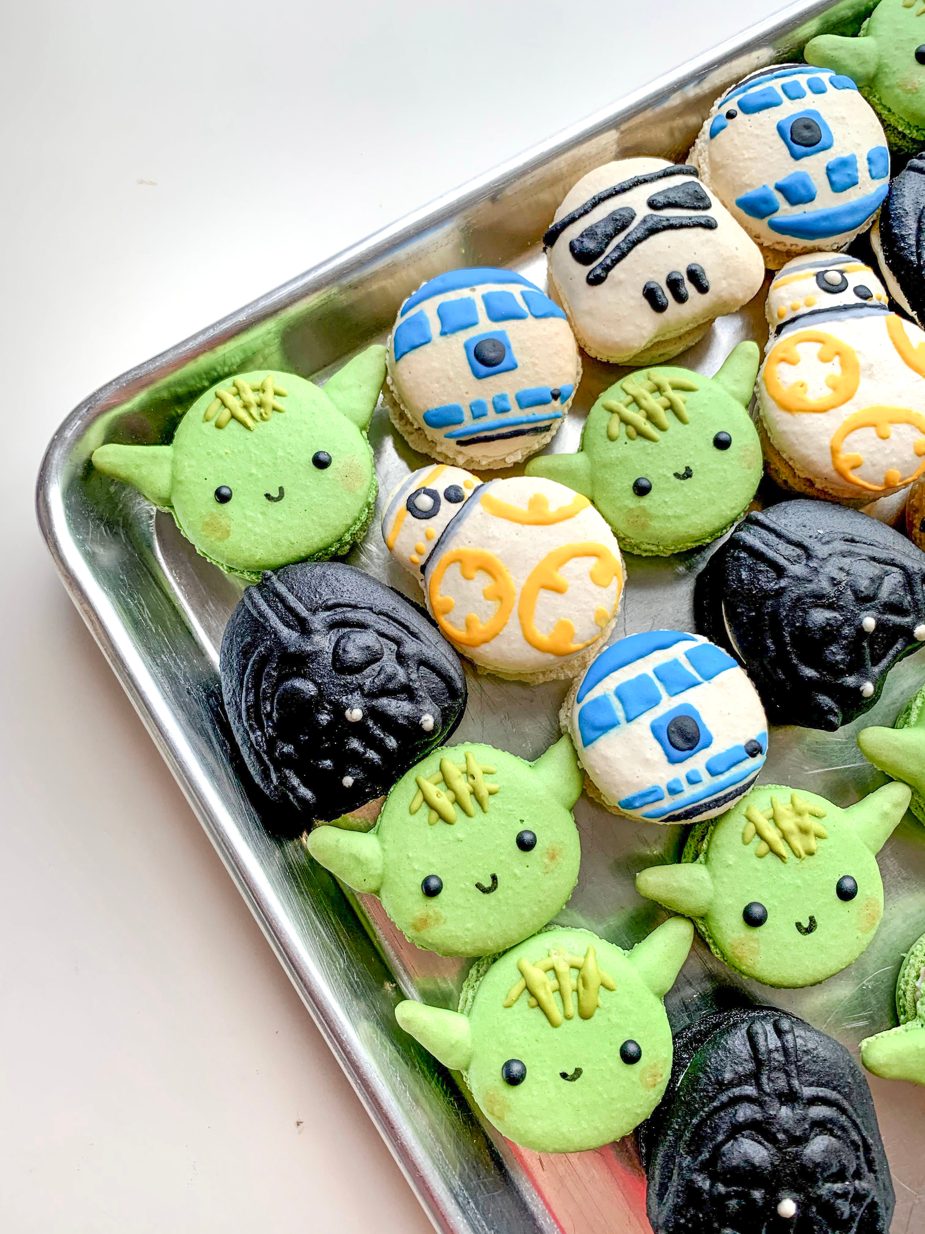 Custom Character Macarons