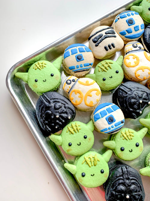 Custom Character Macarons