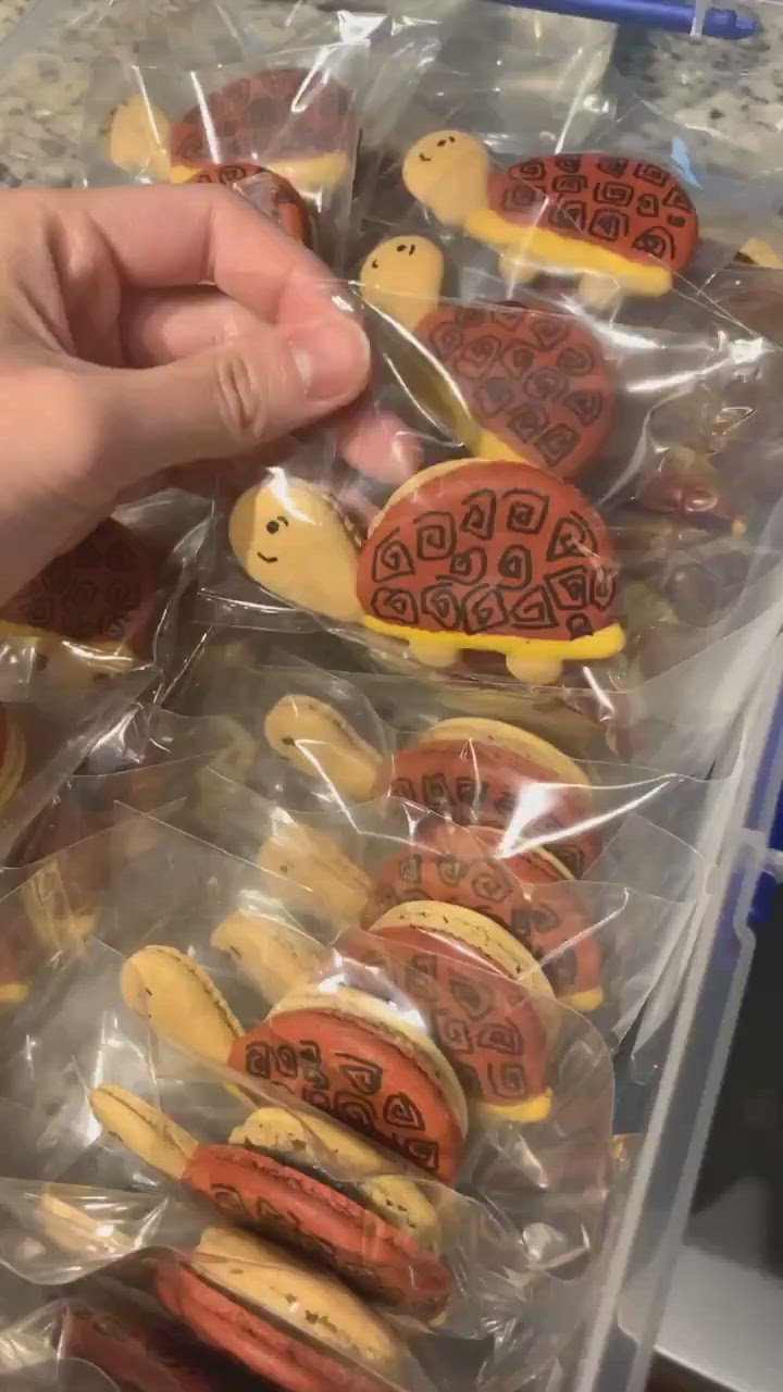 Custom Character Macarons