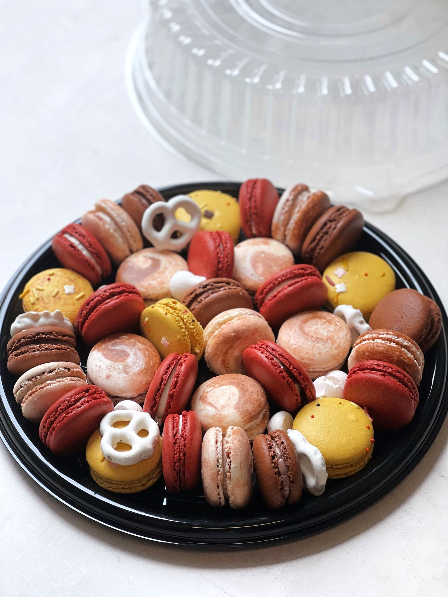 A Dozen Mini Macarons